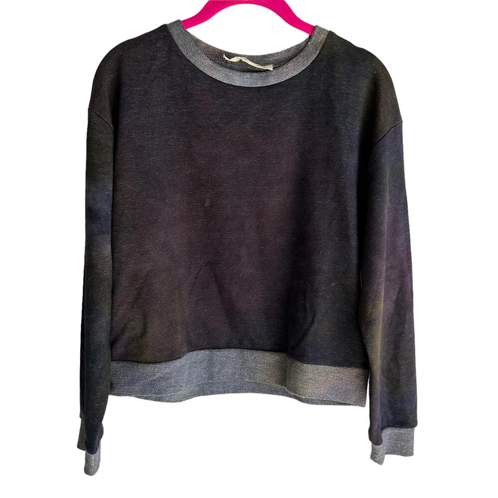 VINTAGE HAVANA Ladies Tie-Dye Contrast Galactic Casual Sweatshirt, S